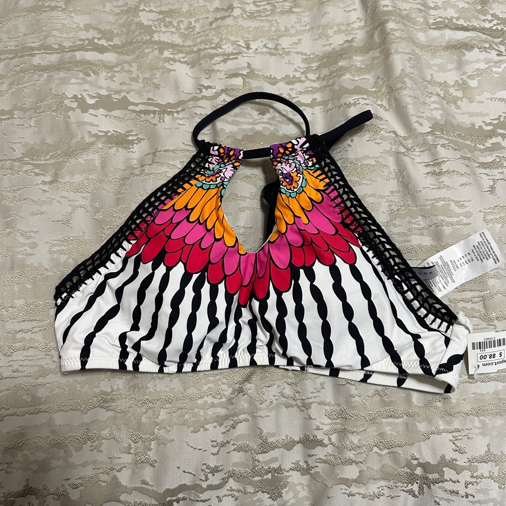 Trina Turk Halter Neck Women's Swimsuit Top